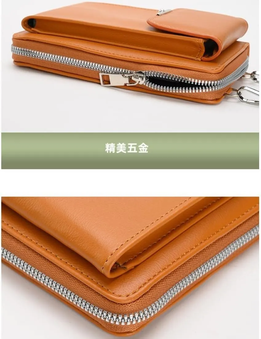Ladies Cross Body Wallet Mini Handbags Crossbody Bag Phone for Women Pearl Flip Clutch Purse