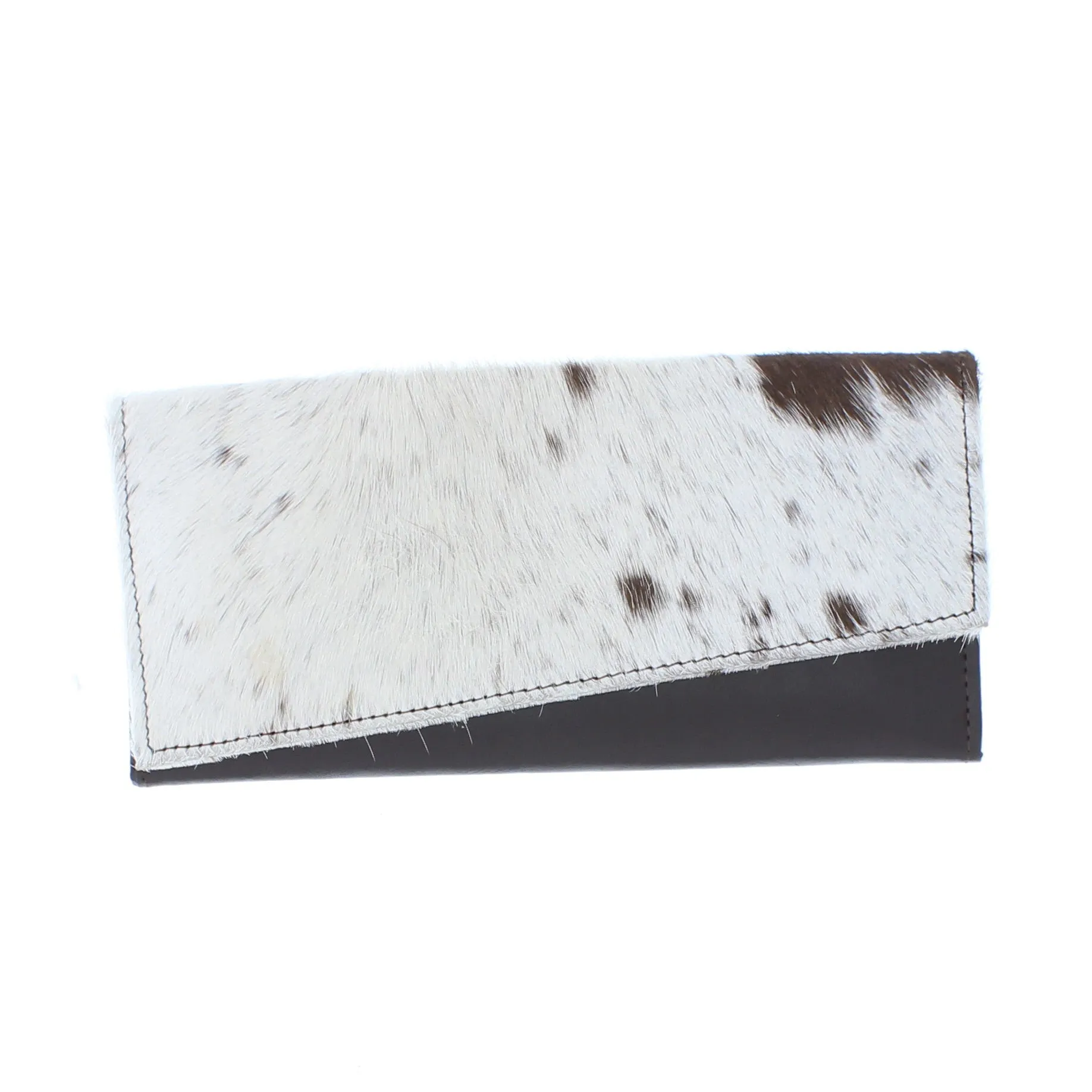 Large Animal Print Purse In Recycled Leather 101