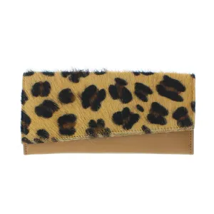 Large Animal Print Purse In Recycled Leather 102
