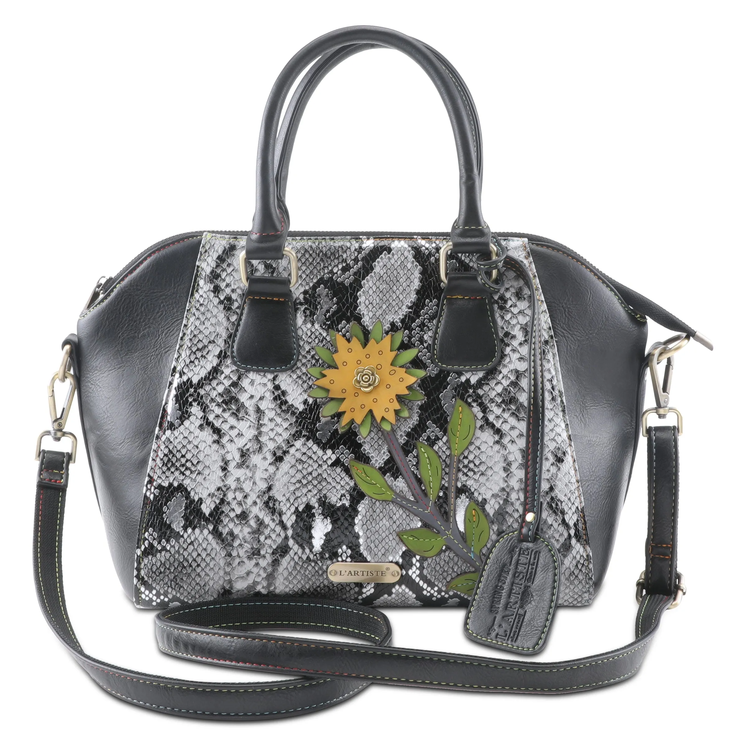 L'Artiste Hb Kingpin Handbag Women's Metallic Leather