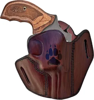 Leather Belt OWB Holster for Colt King Cobra or Colt Python, Handmade, Premium Leather