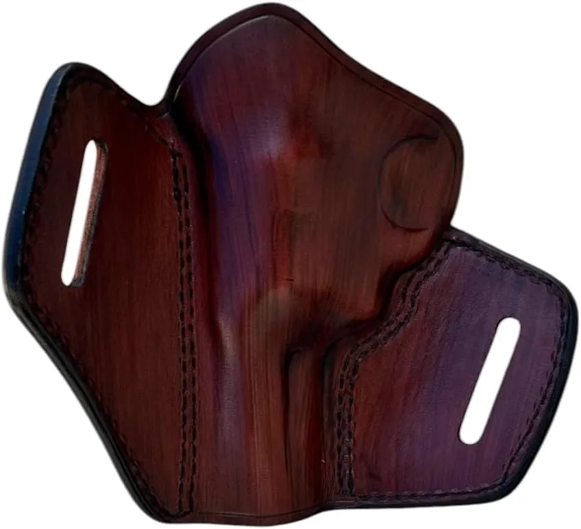 Leather Belt OWB Holster for Colt King Cobra or Colt Python, Handmade, Premium Leather