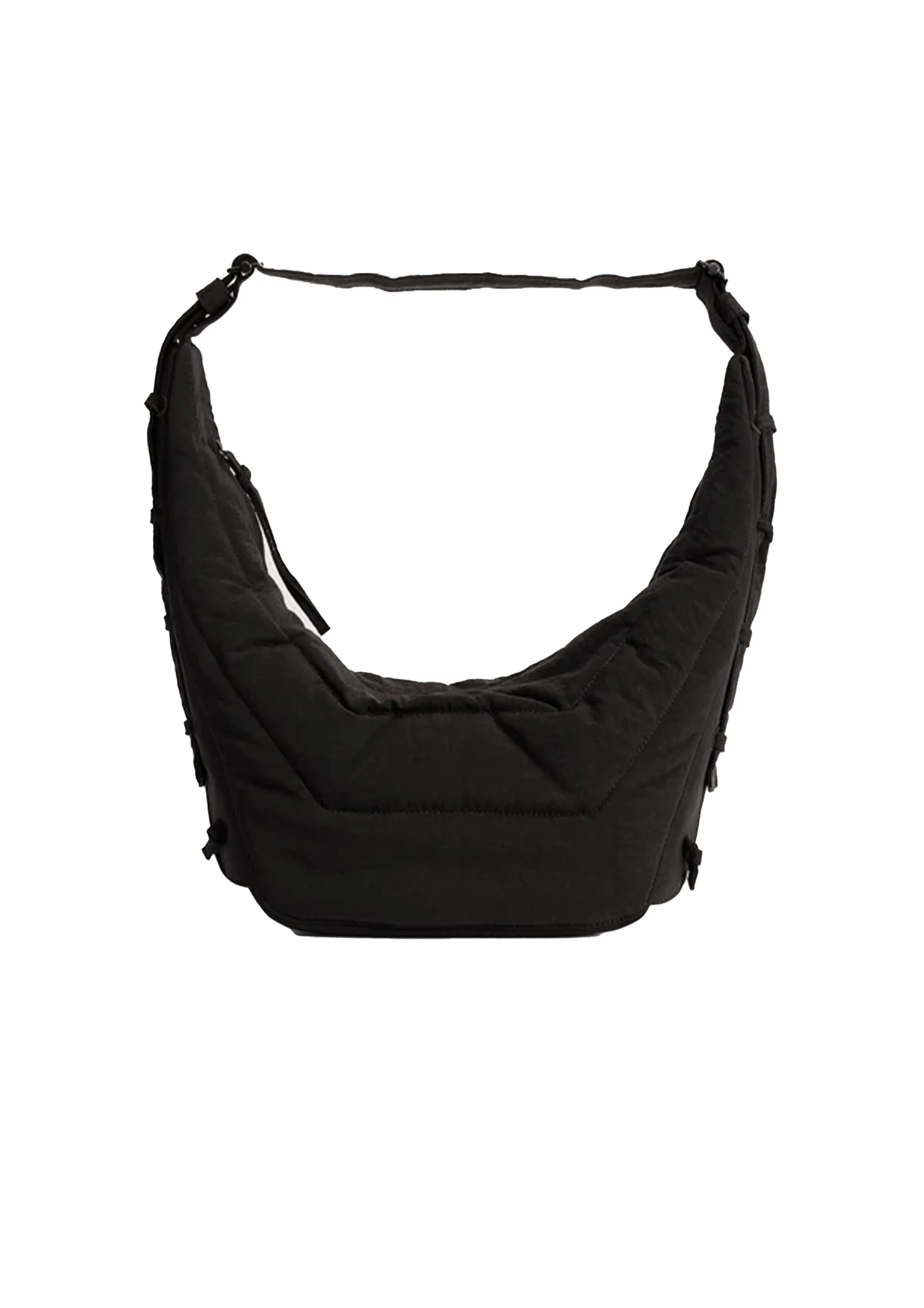 LEMAIRE - MEDIUM SOFT GAME BAG DARK CHOCOLATE