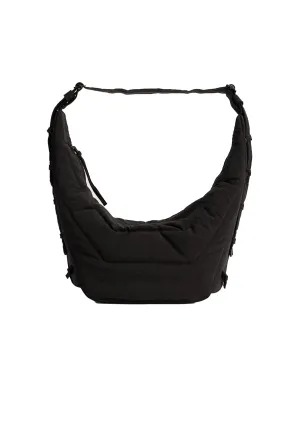 LEMAIRE - MEDIUM SOFT GAME BAG DARK CHOCOLATE