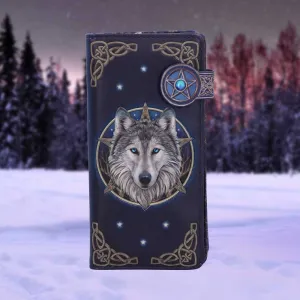 Lisa Parker Wild One Wolf Embossed Purse Wallet