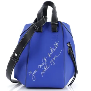 LOEWE Hammock Bag Embroidered Leather Small