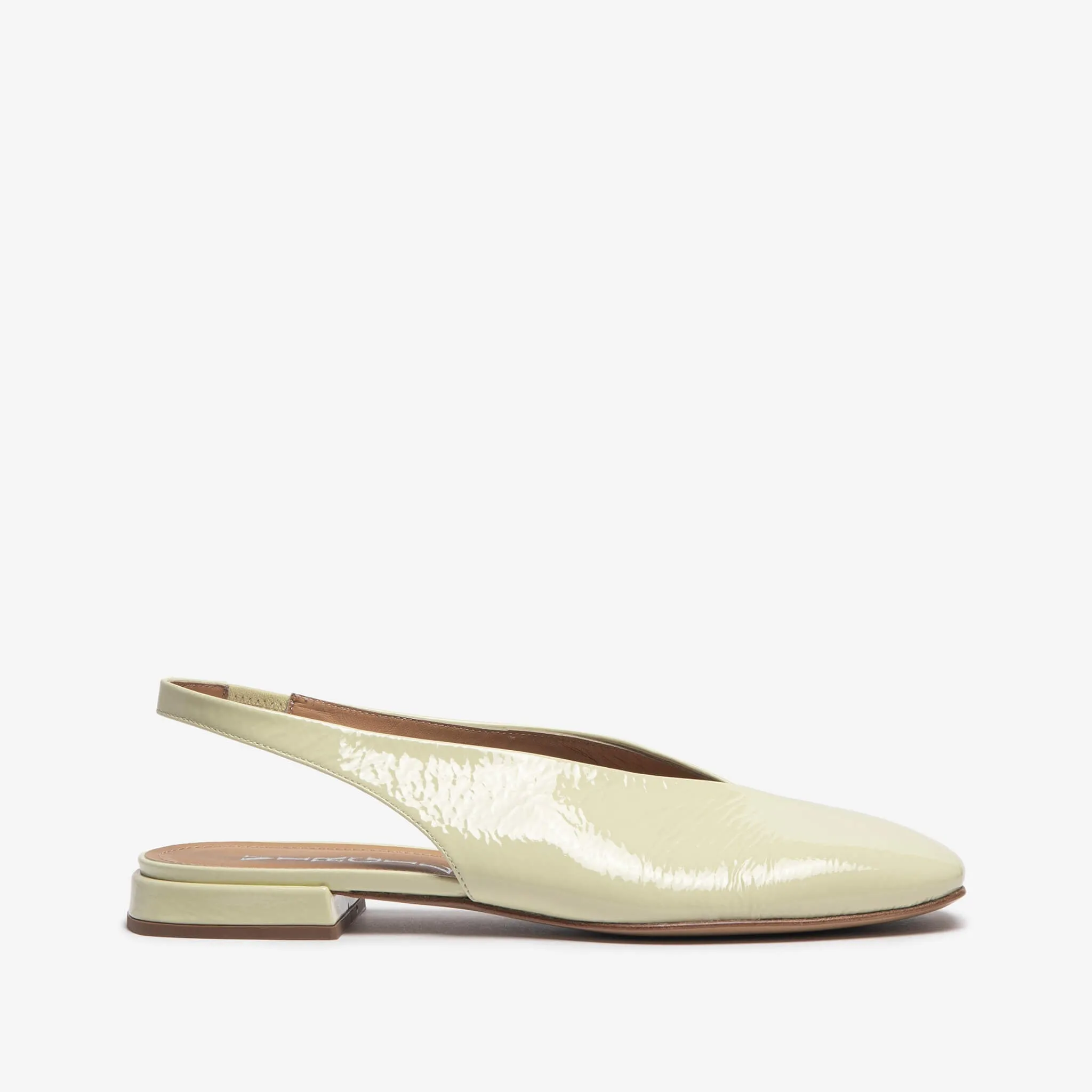 Lollia | Women's patent leather sling back ballet flat