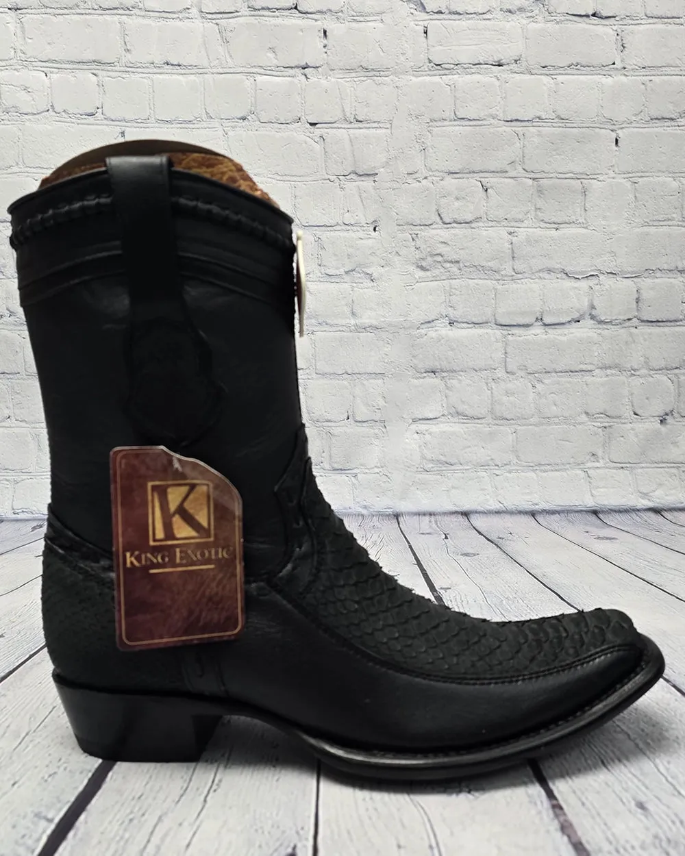 Los Altos Boots Python Boots