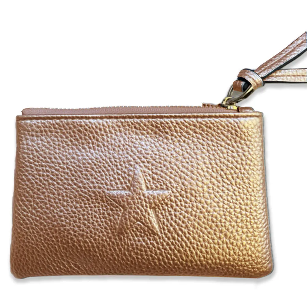 Louenhide Vegan Leather Star Clutch