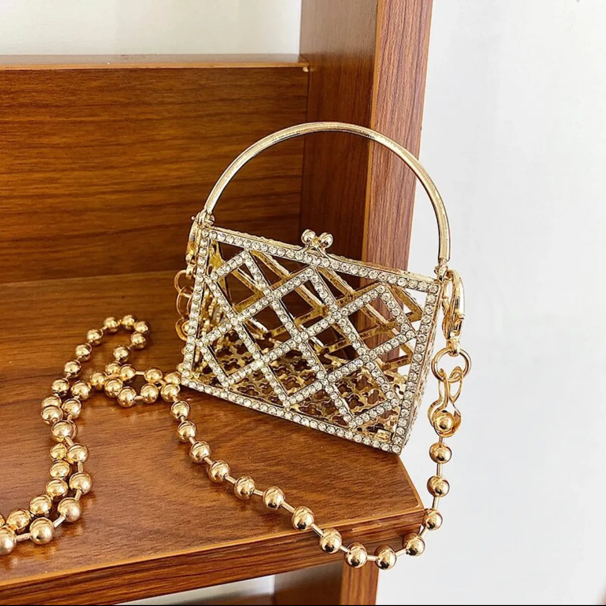 Luxury Diamond Cross body Ladies Bag