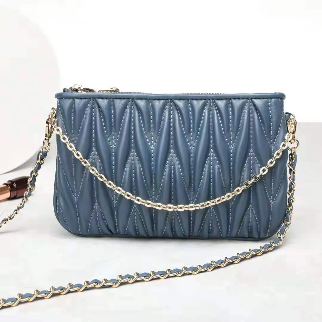 Luxury Handbags Women Lambskin Mini Crossbody Bags Charms Chain Clutch Bag