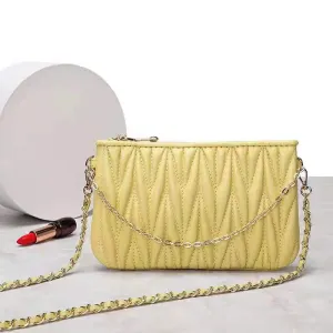 Luxury Handbags Women Lambskin Mini Crossbody Bags Charms Chain Clutch Bag