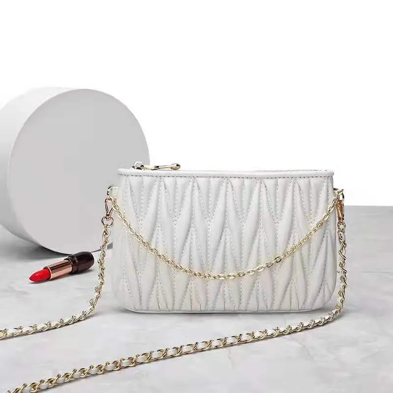 Luxury Handbags Women Lambskin Mini Crossbody Bags Charms Chain Clutch Bag