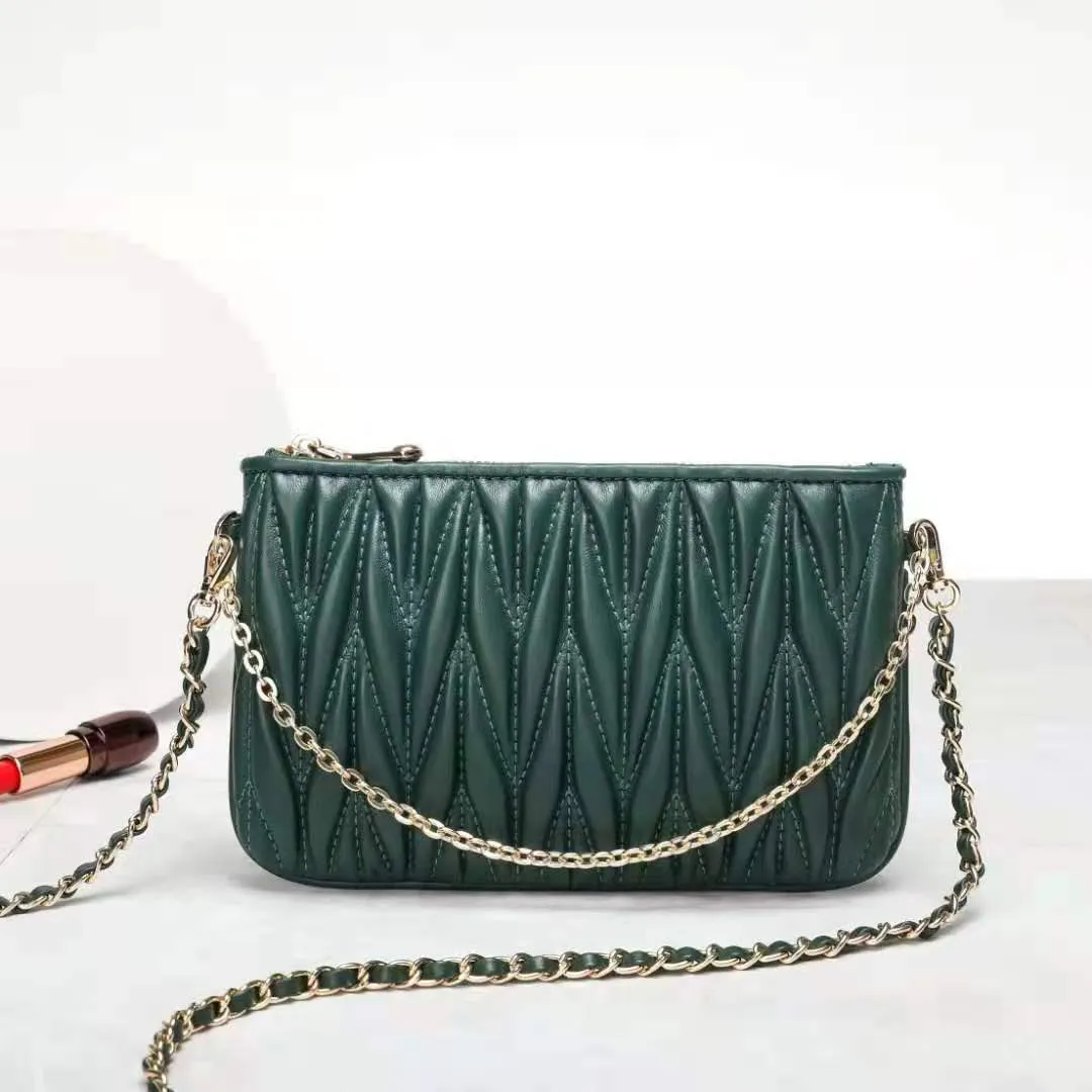 Luxury Handbags Women Lambskin Mini Crossbody Bags Charms Chain Clutch Bag