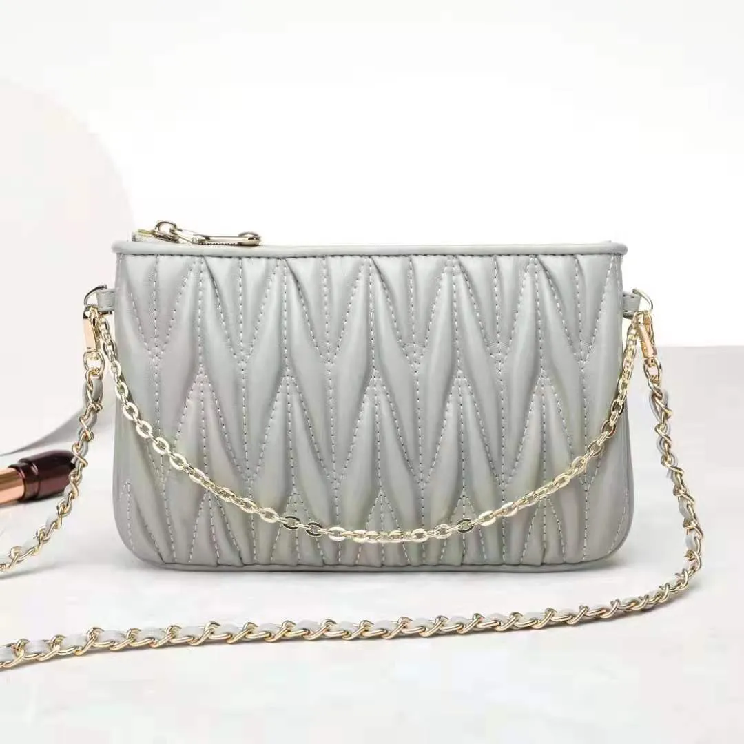 Luxury Handbags Women Lambskin Mini Crossbody Bags Charms Chain Clutch Bag
