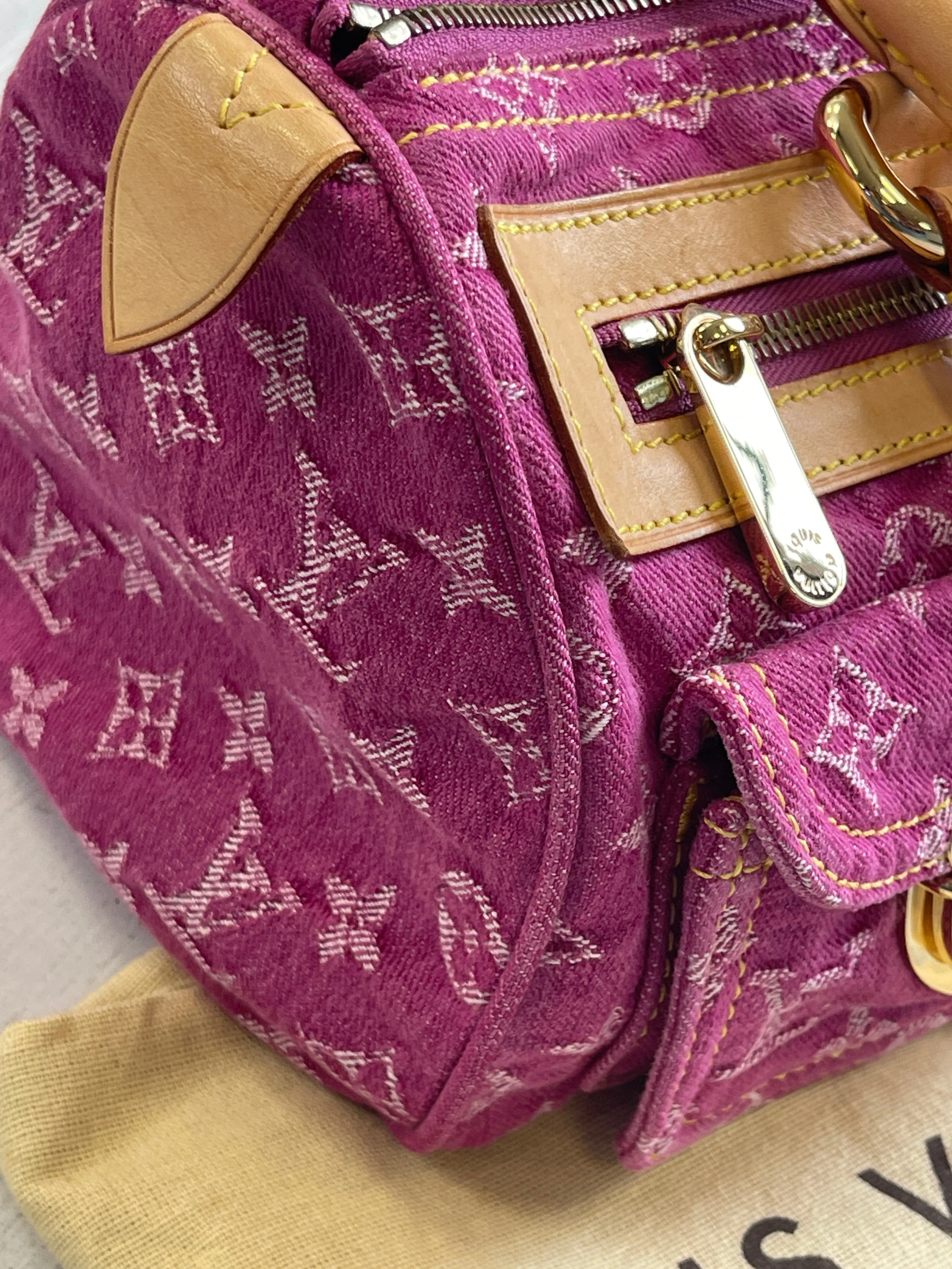 LV Neo Speedy in Pink
