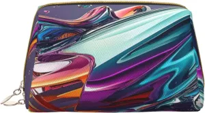 Makeup Bag Women Toiletrie Showe Brush Skin Care Travel Organizer Purse Me Large Makeup Purse Accessories & ToteLiquid splashing, rocket spacecraft