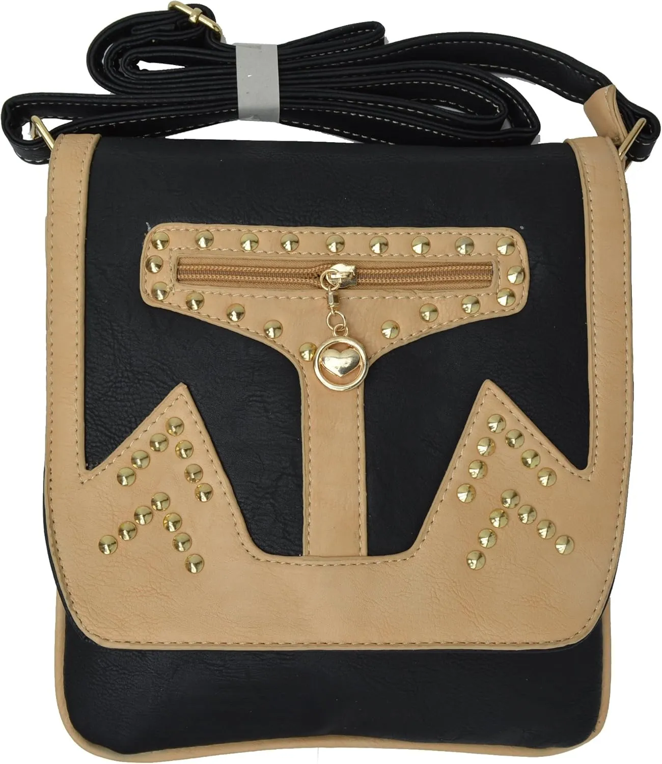 MARSHAL Classic Style Cross Body Handbag With Adjustable Strap