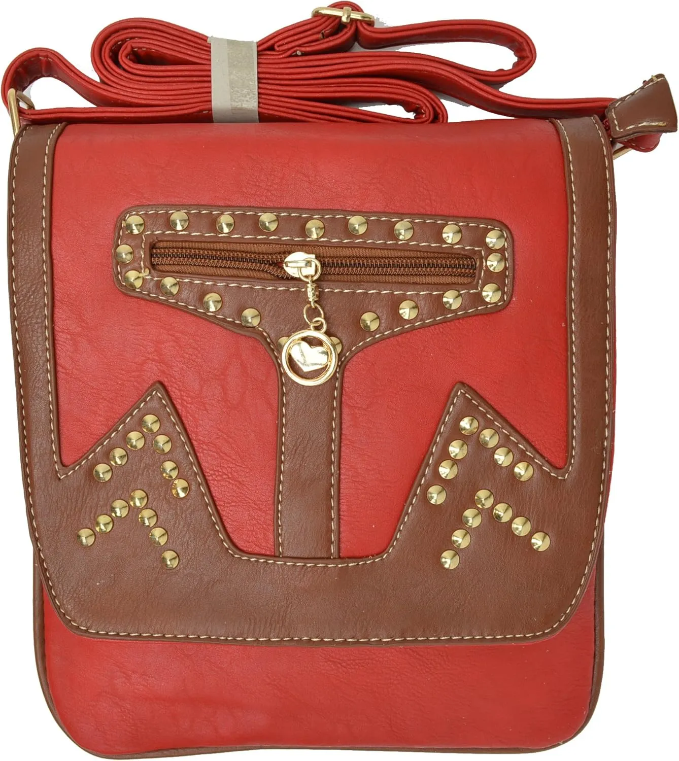 MARSHAL Classic Style Cross Body Handbag With Adjustable Strap