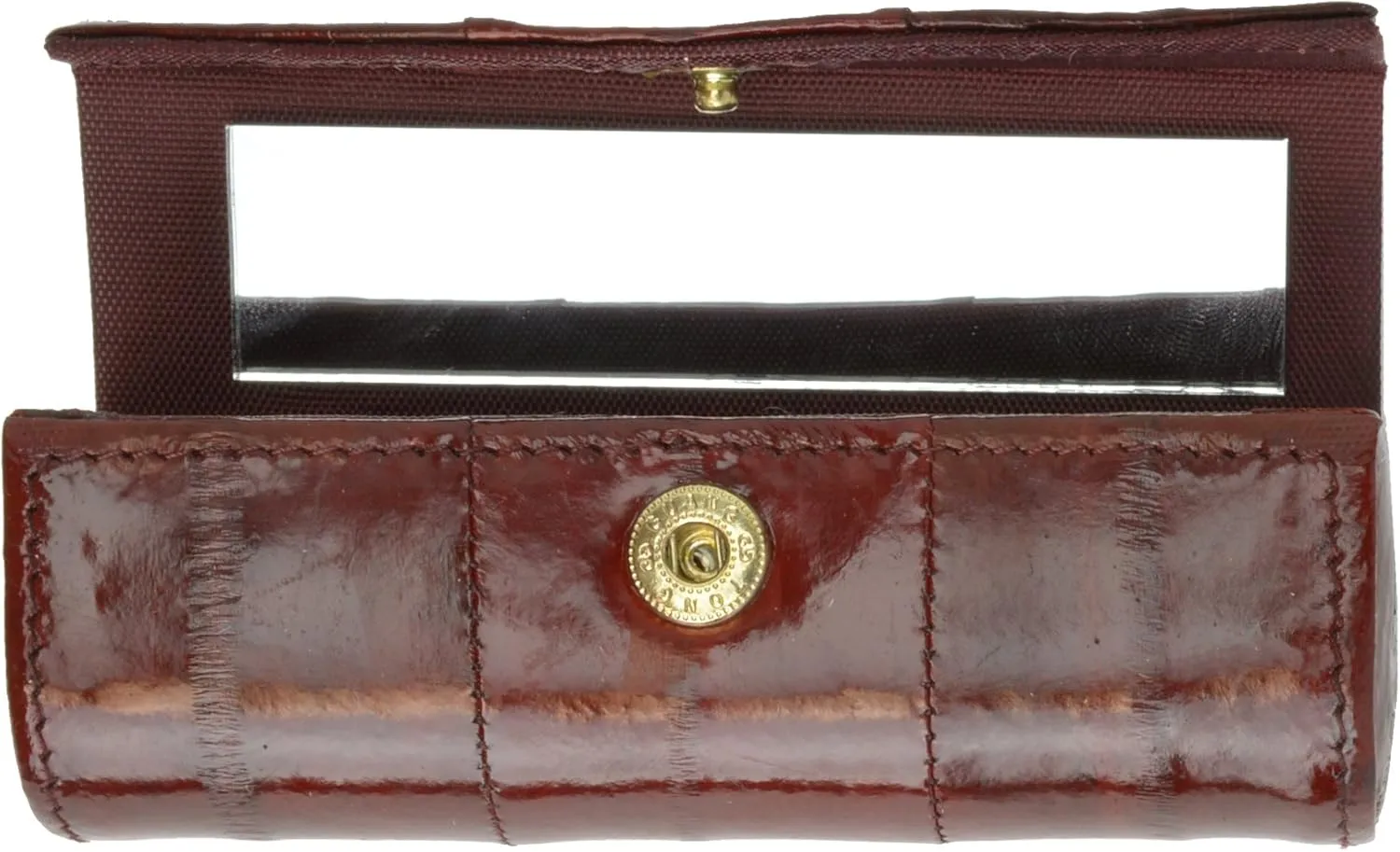 MARSHAL Elegant Design Eelskin Soft Leather Lipstick case