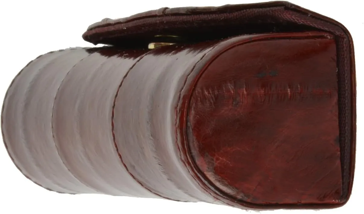 MARSHAL Elegant Design Eelskin Soft Leather Lipstick case
