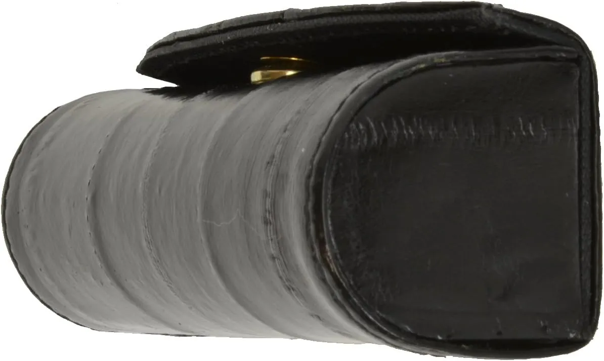 MARSHAL Elegant Design Eelskin Soft Leather Lipstick case