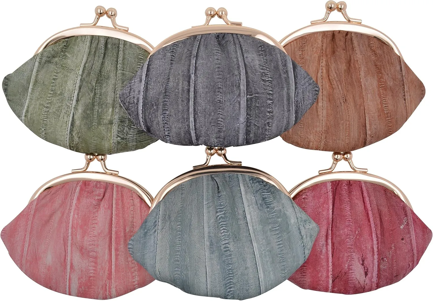 Marshal NEW WOMEN'S WATERPROOF EEL SKIN SMALL COIN CHANGE PURSE WALLET