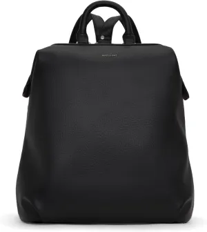 Matt & Nat Vegan Handbags, Vignelli Backpack, Cement (Grey) - Designer Purses & Bags, Men & Women, Cruelty-Free, Animal-Free