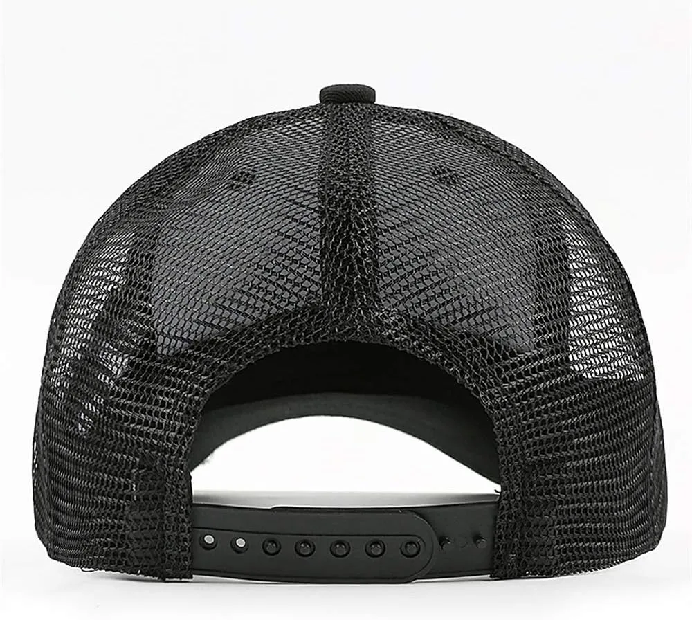 Men's Hat Gifts for Dad Husband Grandpa Father's Day Christmas Birthday Gifts Trucker Hat Leather Pattern Baseball Cap