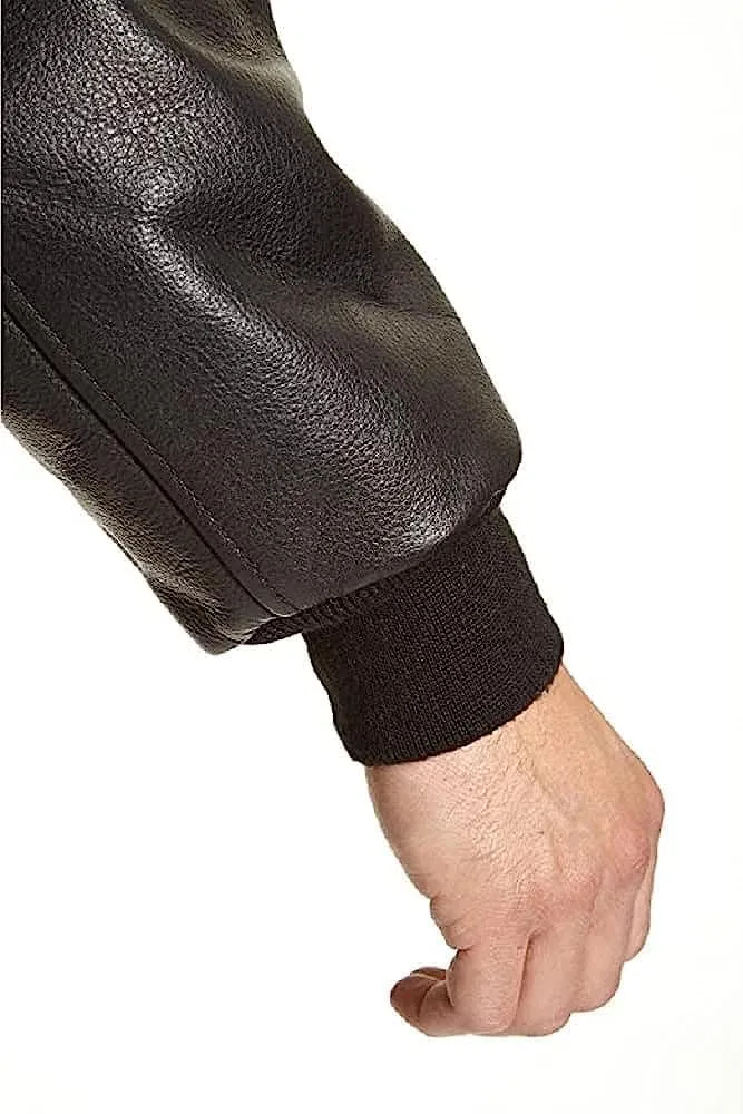 Men's Leather Flight Jacket