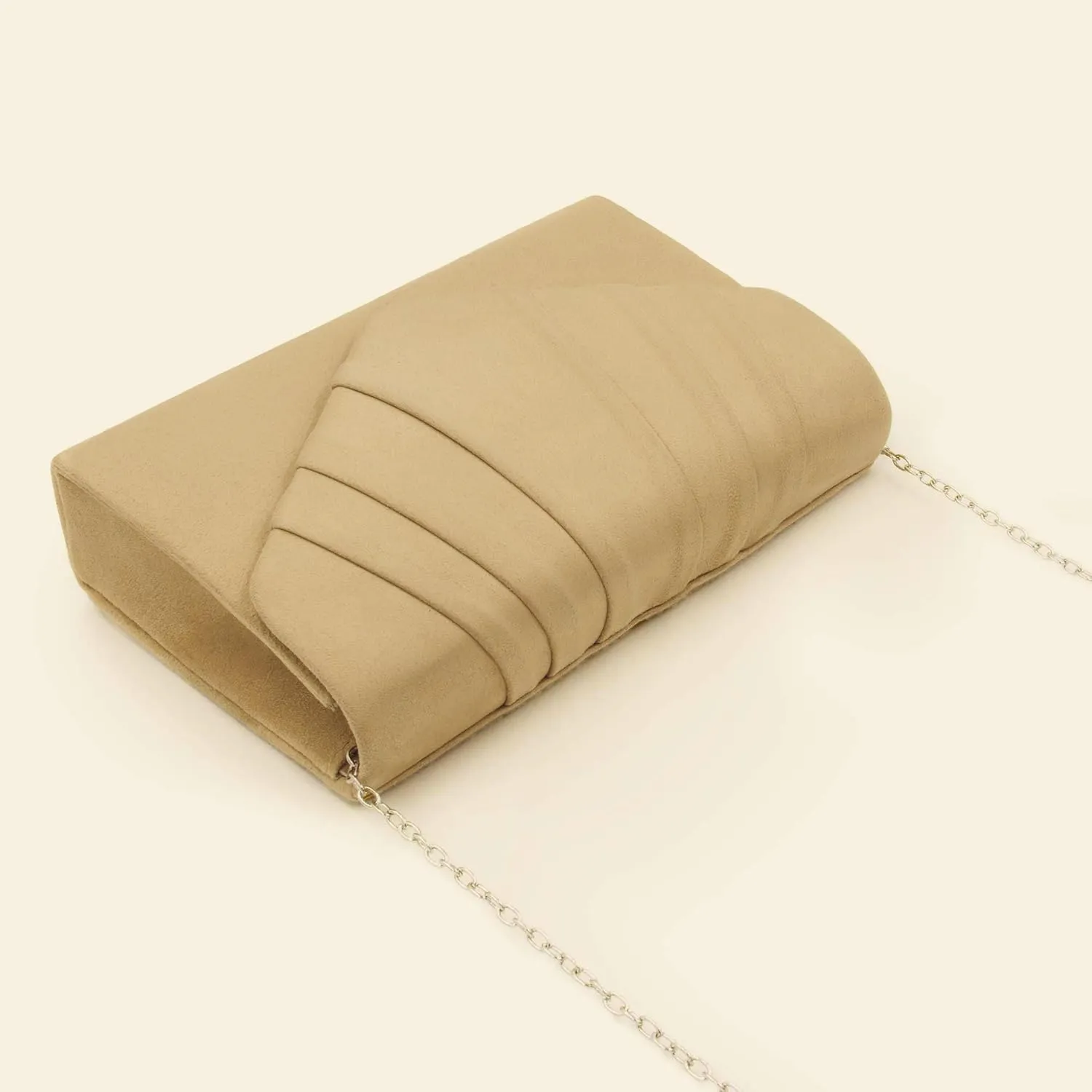 Milisente Clutch Purses For Women Formal Pleated Evening Bag Bridal Evening Clutch Bag