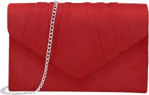 Milisente Clutch Purses For Women Formal Pleated Evening Bag Bridal Evening Clutch Bag