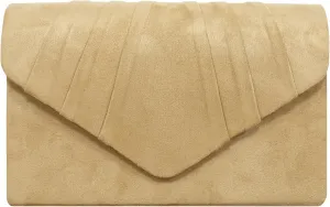 Milisente Clutch Purses For Women Formal Pleated Evening Bag Bridal Evening Clutch Bag