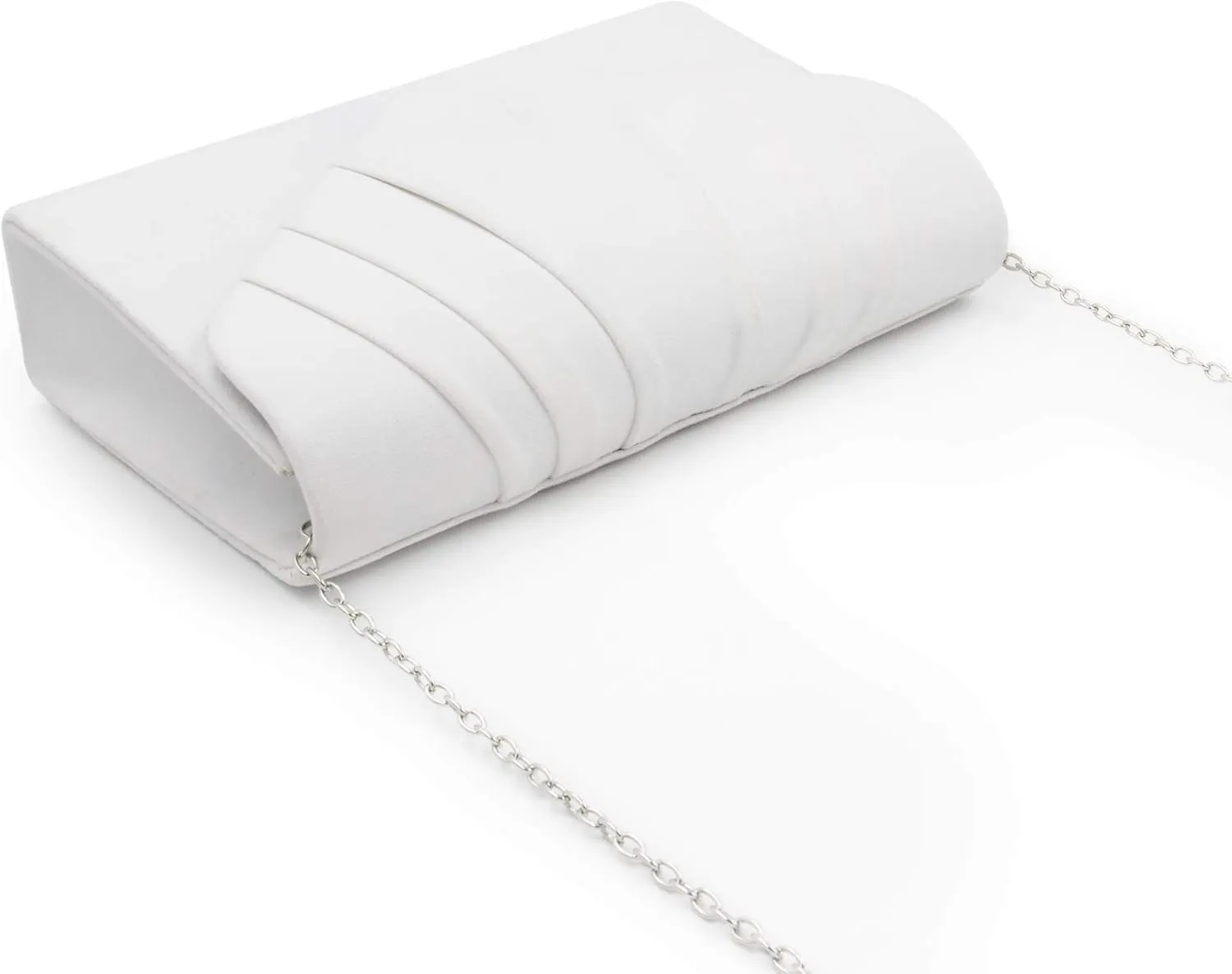 Milisente Clutch Purses For Women Formal Pleated Evening Bag Bridal Evening Clutch Bag