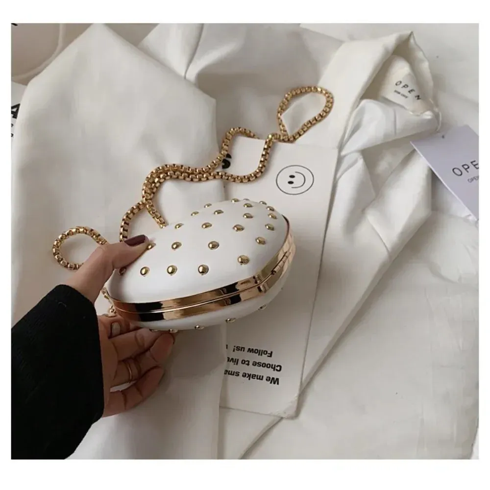 Mini Cute Strawberry Shape Purse Women Chain Shoulder Bag Fashion Flap Handbag Girl Creative Messenger Tote Clutch Bag