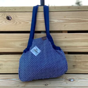 Mini Samaki - Navy and White Classic Grecian Design