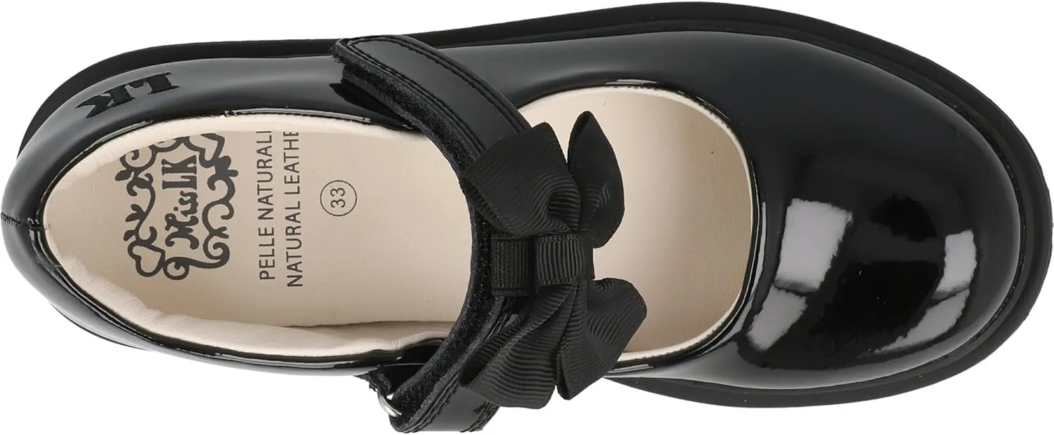 Miss LK Masie Black School Shoes