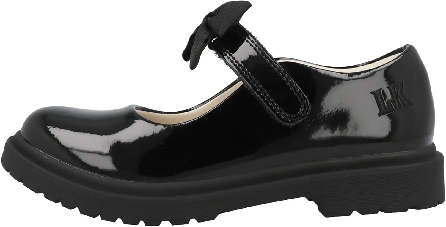 Miss LK Masie Black School Shoes