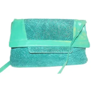 Missoni Shoulder Bag Clutch Xl Abstract Metallic Print Suedeleather Two Way Shoulder Bagclutch Teale