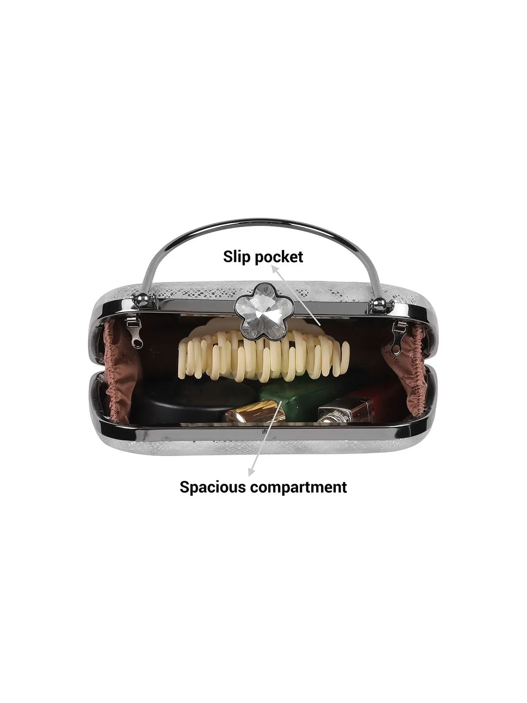 Mochi Embellished Purse Clutch