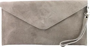 Modamoda de - Italian Leather Clutch & Evening Shoulder Bag - Wild Leather T106
