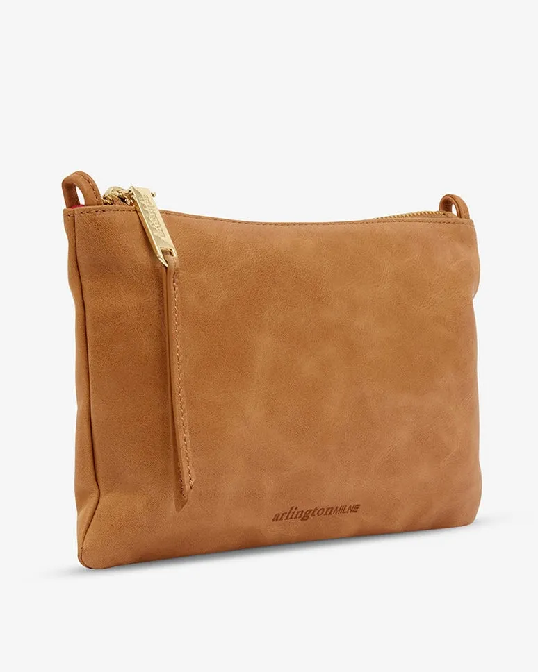 Molly Crossbody Bag (Vintage Tan)
