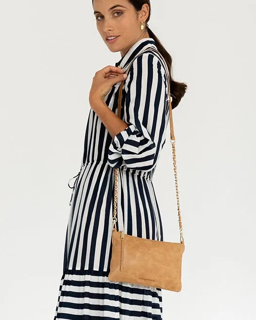 Molly Crossbody Bag (Vintage Tan)