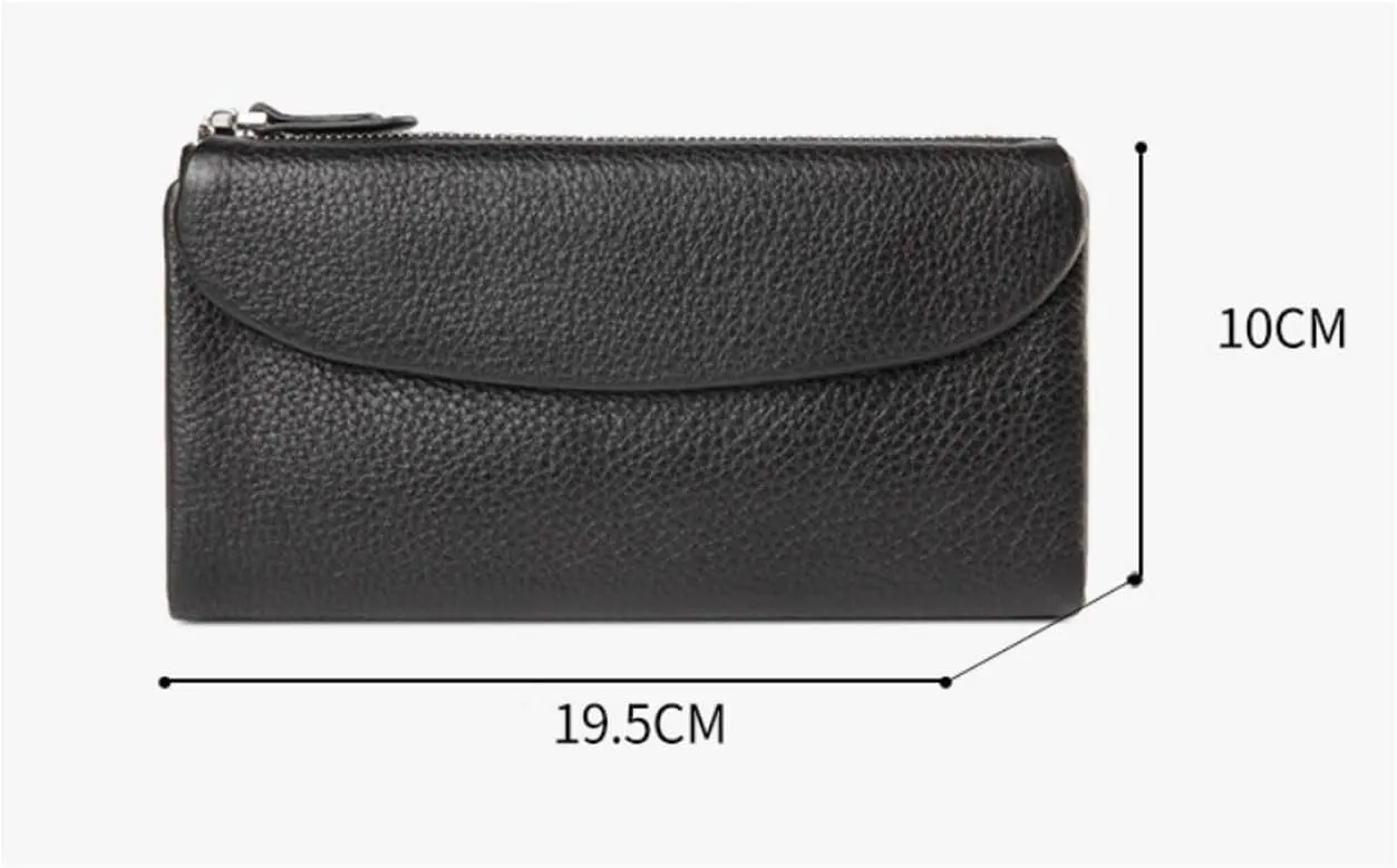 Money Clips Purses Women's Business Card Cases Wallets Blocking Wallets Leather Handbags (Size : Yellow)