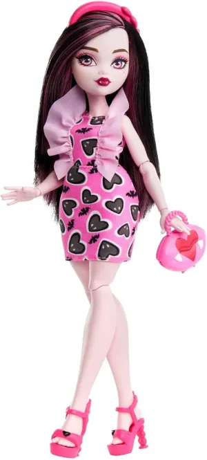 Monster High Draculaura Doll Features 10  Flexible Joints for Girls Ages 4 and Up