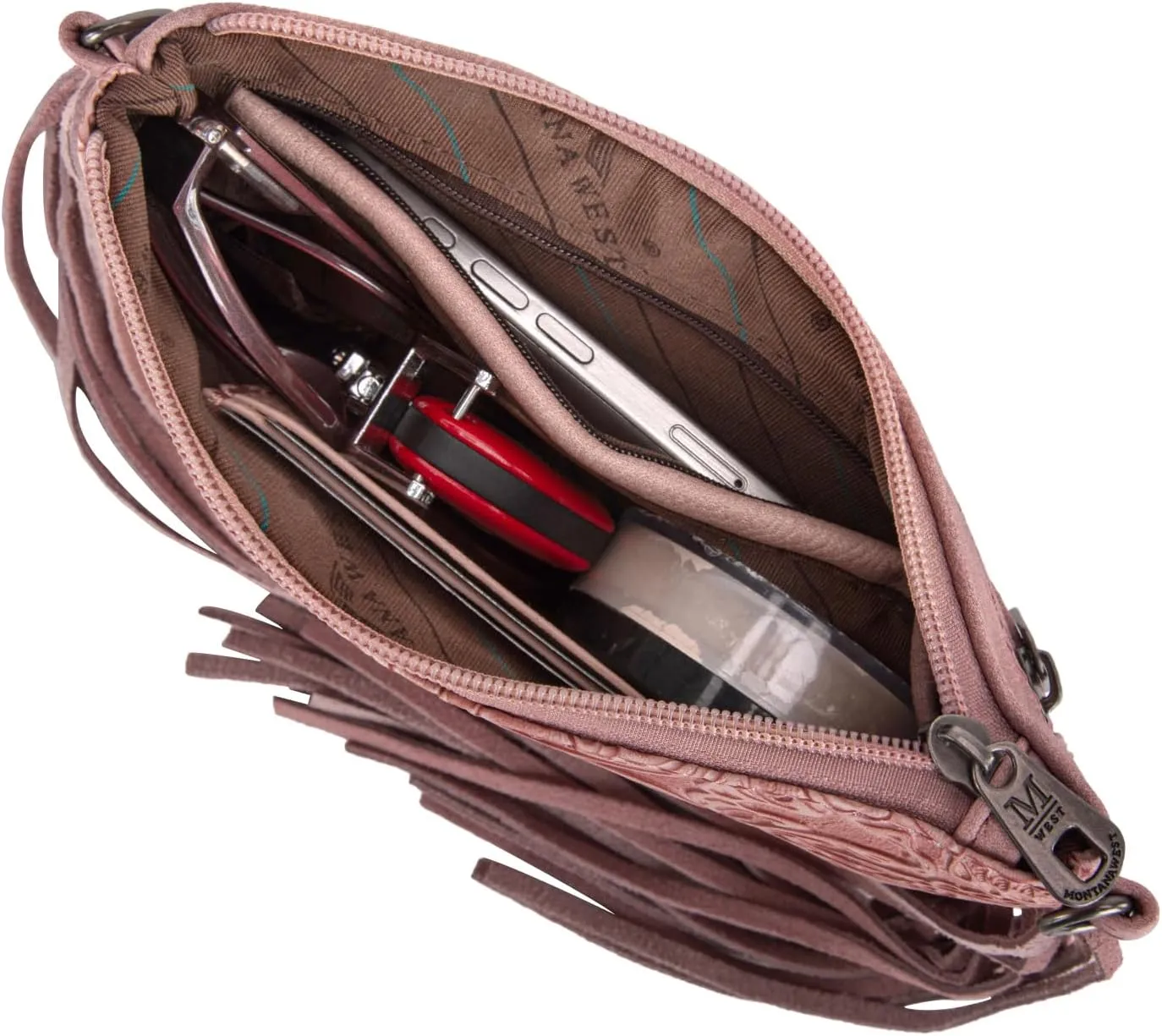 Montana West Western Purse for Women Crossbody Bag Wristlet Clutch Purse