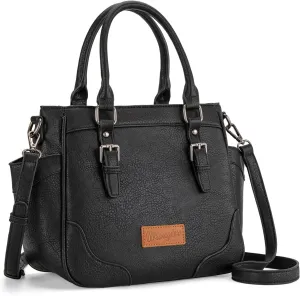 Montana West Wrangler Tote Bags for Women Medium Crossbody Purses Designer Top Handle Handbags