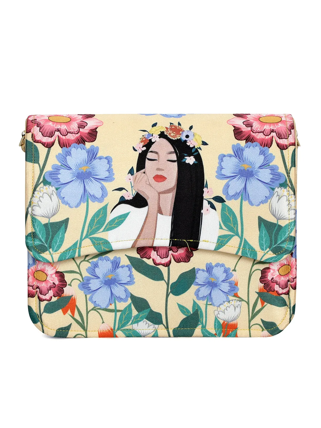 Multi Printed Casual Foldover Clutches