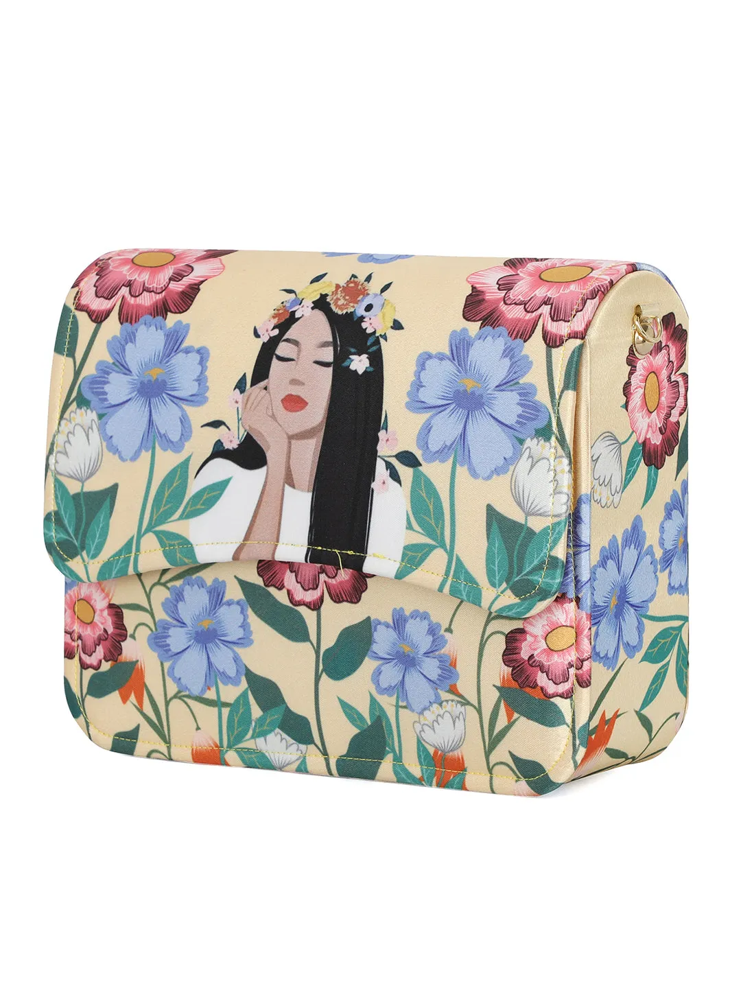 Multi Printed Casual Foldover Clutches