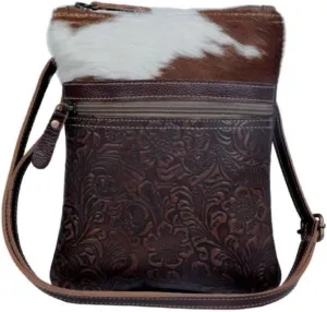 Myra Bag Tangled Vine Leather & Hairon Bag S-3393